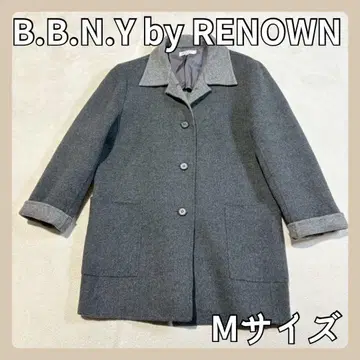 [ 새상품급 ] 코트 하프 자켓 바이컬러 기모 겨울 아우터 그레이 M