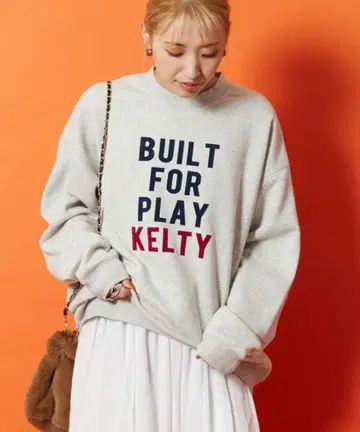 KELTY x FREAK'S STORE/쭈리 플로키 프린트 풀오버