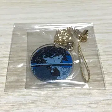 귀멸의 칼날 원화전 아크릴 끈 키링 토미오카 기유