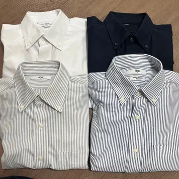 S 사이즈 UNIQLO 남성용 논아이론 셔츠