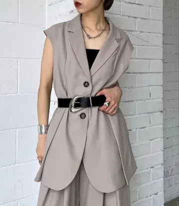 [ PAGEBOY ] 롱 베스트 ( 셋업 가능 )