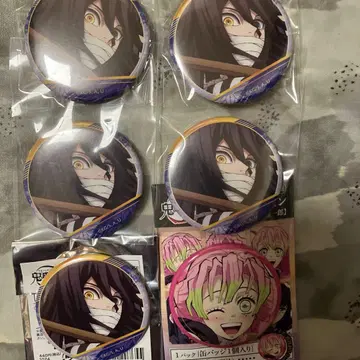 귀멸의 칼날 캔뱃지 이쿠로 미츠리 캐릭터 배지 최애 대원 배지