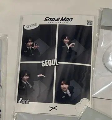 SnowMan 한국 팝업 POPUP 한국 한정판 아베 료헤이