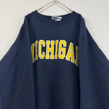 Champion 챔피온 로고 맨투맨 트레이닝복 네이비