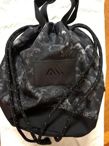 GREGORY 블랙 플로럴 2WAY 백