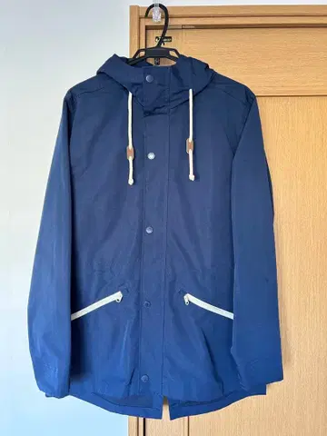 Abercrombie & Fitch 후드 부착 자켓 XL 네이비 새상품급