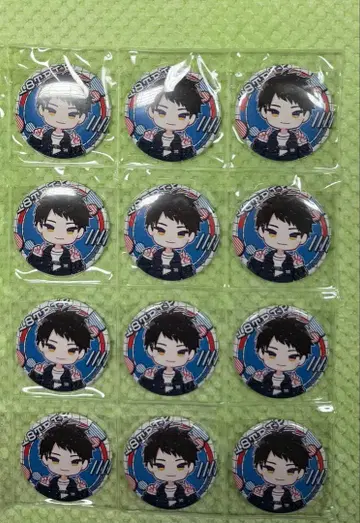 18TRIP 아트 그래프 캔뱃지 키노우치 타오 12점