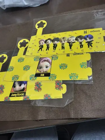 BTS 타이니탄 조지아 슬리브 ALL, 정국, RM