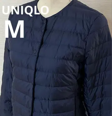 유니클로 울트라 라이트 다운 노카라 컴팩트 자켓