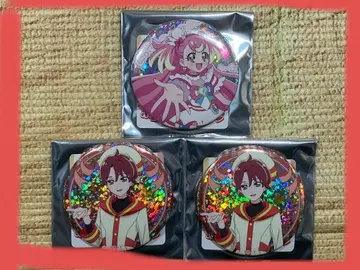 [ 익명 배송 ] 원더풀 프리큐어 홀로그램 캔뱃지 원더풀 사토루