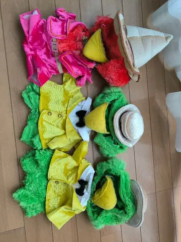 유니베어 컬러풀 옷 갈아입기 의류 세트