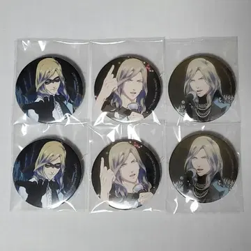 카뮈 비주얼 샷 캔뱃지 6개 세트 우타프리