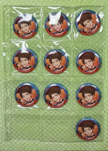 18TRIP 캡슐 캔뱃지 키노우치 타오 10개