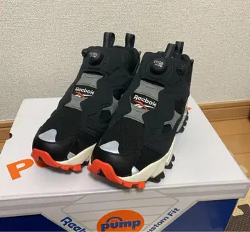 Reebok 펌프 퓨리 블랙/오렌지