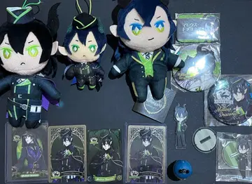 트위스티드 원더랜드 마레우스 아크릴 스탠드 봉제 인형 캔뱃지 카드