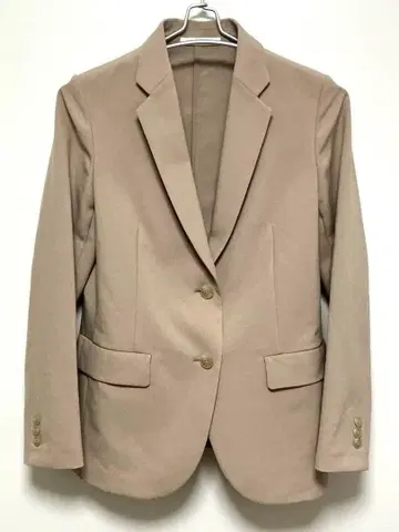 95 [새상품급] 유니클로 감동 자켓 베이지 S