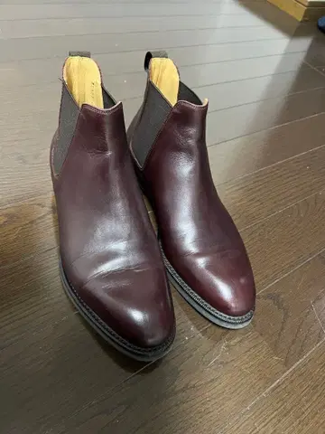 트레이딩 엽서 사이드 고어 부츠 보르도