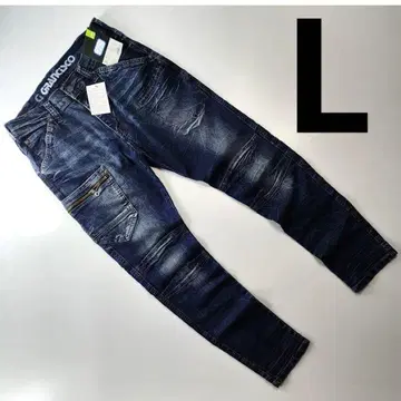 그랑시스코 L 사이즈 작업복 데님 스트레치 데님 작업옷 올 시즌