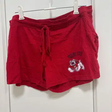 FRESNO STATE 빨간색 숏팬츠 멋진 강아지 [ M ]