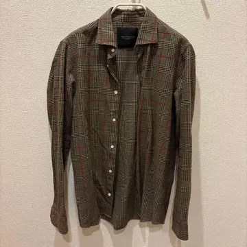 URBAN RESEARCH 체크 무늬 긴팔 셔츠