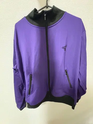 트랙 자켓 보라색 집업 저리 여성용