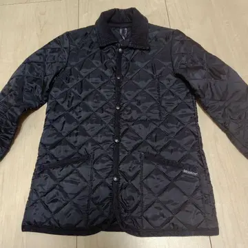 라벤햄 퀼팅 자켓 블랙 코듀로이 34