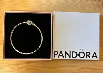 판도라 하트형 참 팔찌