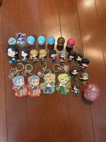 BTS TinyTAN 피규어 키링 등 묶음 판매