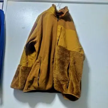 5L 브라운 플리스 자켓