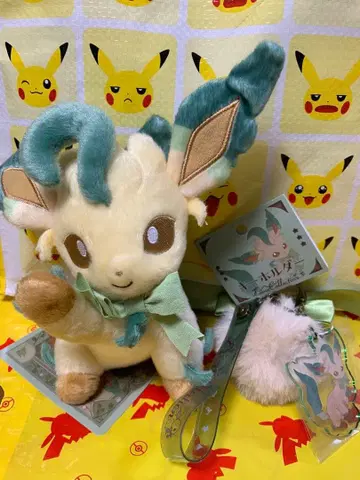 포켓몬 센터 봉제 인형 키링 리피아 이브이 컬렉션