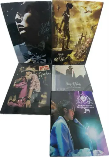 주걸륜/Jay Chou/제이 초우/CD&DVD/5세트