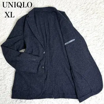 레어 사이즈 XL 유니클로 UNIQLO 테일러드 자켓 체크