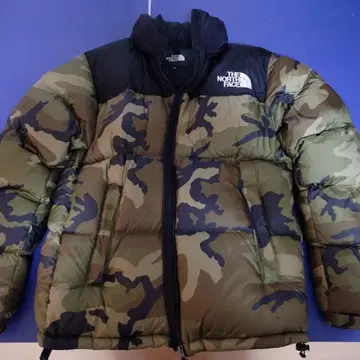 미사용 눕시 자켓 우드랜드 카모 XL