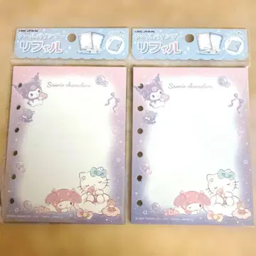 산리오 씰 바인더 리필 씰북 씰 대지 키티 리필