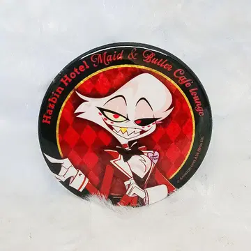 Hazbin Hotel 엔젤 더스트 캔뱃지