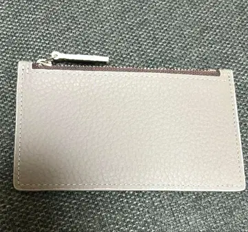 그레이 가죽 카드 케이스 아트피아 토요오카가방