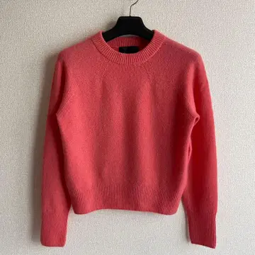 UNTITLED*캐시미어 100% 스웨터 *핑크 M