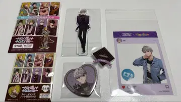 HoneyWorks 훼미리마트 아크릴 스탠드 하트 캔뱃지 RIO