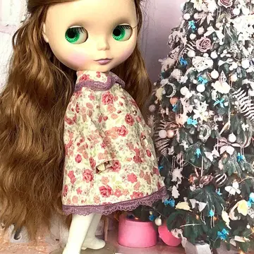 네오 브라이스 리카짱 ~꽃무늬 코트 1~ 핸드메이드