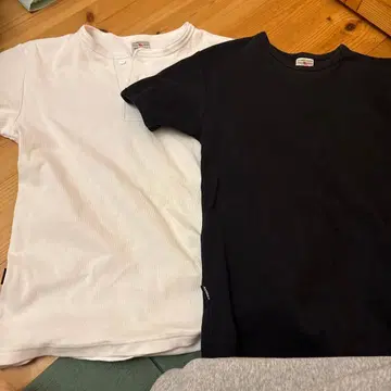 AVIREX 화이트 블랙 세트