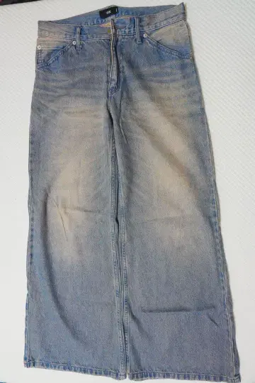 HARE 와이드 데님 팬츠 라이트 블루