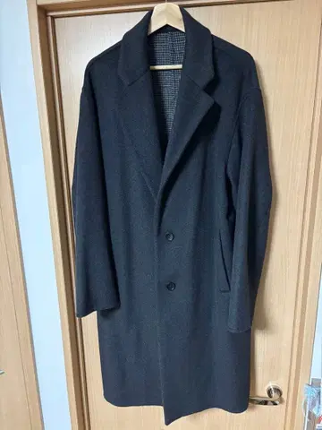 다크 그레이 롱 코트 포멀