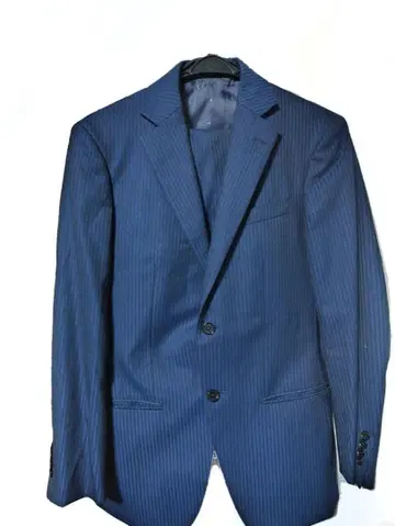 [ 오리히카 ] 네이비 스트라이프 비즈니스 정장