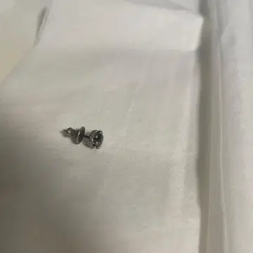 블랙 다이아 귀걸이