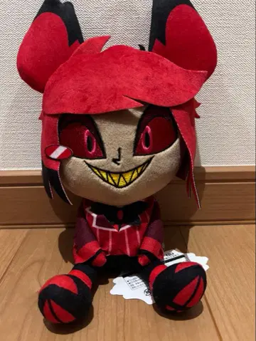 라운드원 한정판 해즈빈 호텔에 오신 것을 환영합니다 봉제 인형 알래스터