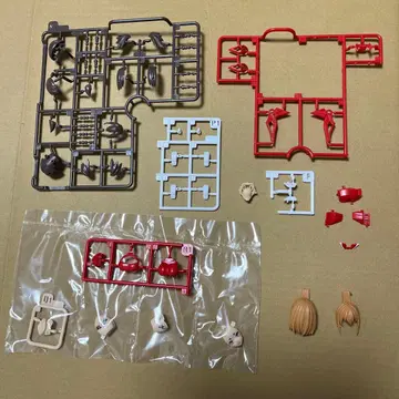 메가미 디바이스 슈라계 무장 머리 헤어 파츠