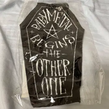 개봉필 미사용! BABYMETAL COFFIN 카라비너 부착 핸드 타월