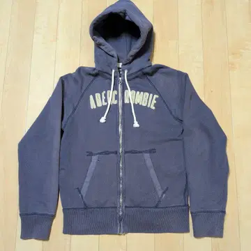 Abercrombie & Fitch 아바클로 풀 집업 후드티 네이비