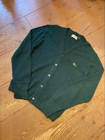 IZOD LACOSTE 70s 아이조드 라코스테 가디건 실타래 택