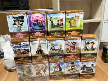 원피스 피규어 로그 스토리 월드 컬렉션 세트